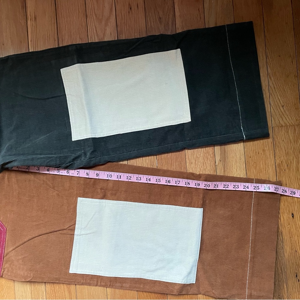 Colorblock Patchwork Pants - image 5